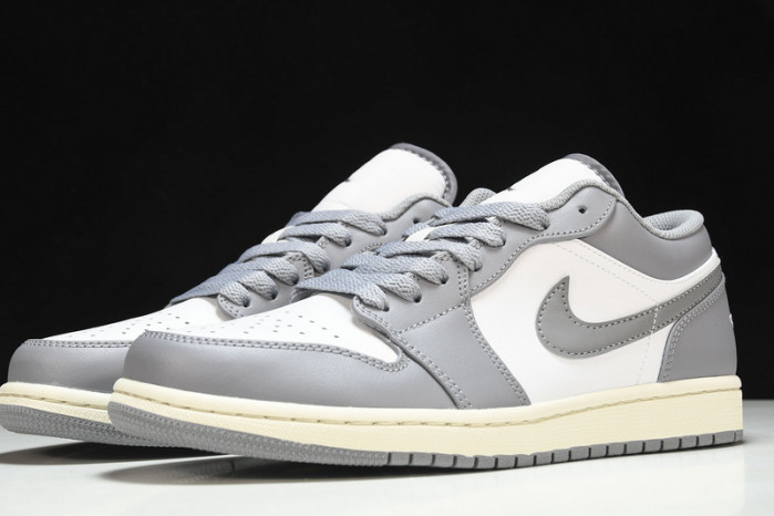 Air Jordan 1 Low Vintage Stealth Grey  553558-053