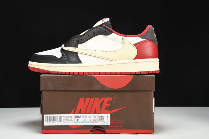 TRAVIS SCOTT X AIR JORDAN 1  RED  CQ4277-106