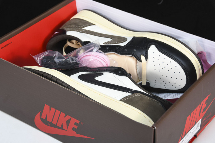TRAVIS SCOTT X AIR JORDAN 1 LOF DARK MOCHA BLACK CQ4277-105