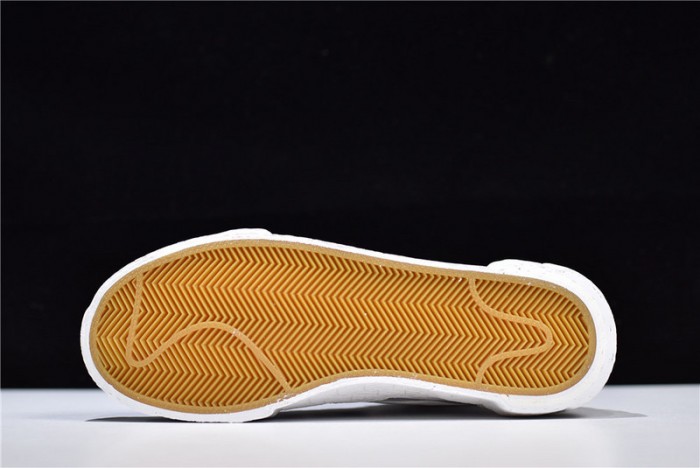 Sacai x Nike Blazer High Black White Release Date BV0072-100