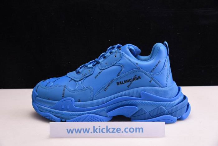 BL TRIPLE S TRAINERS BLUE    LETTERS  -KICKZE BL12