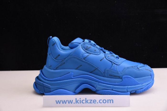 BL TRIPLE S TRAINERS BLUE    LETTERS  -KICKZE BL12
