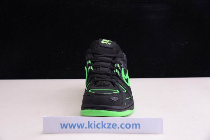 OF x Nike Air Rubber Dunk “Green Strike”  CU6015-001