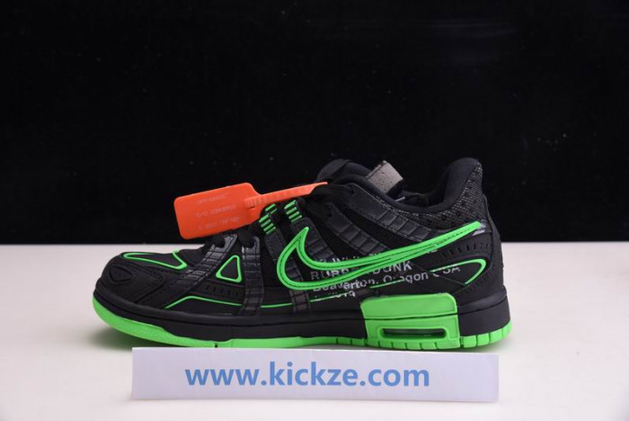 OF x Nike Air Rubber Dunk “Green Strike”  CU6015-001