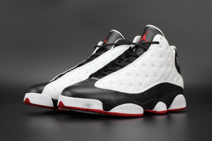 Air Jordan 13 Retro "HE GOT GAME" white/ black-true red  mens 309259-104
