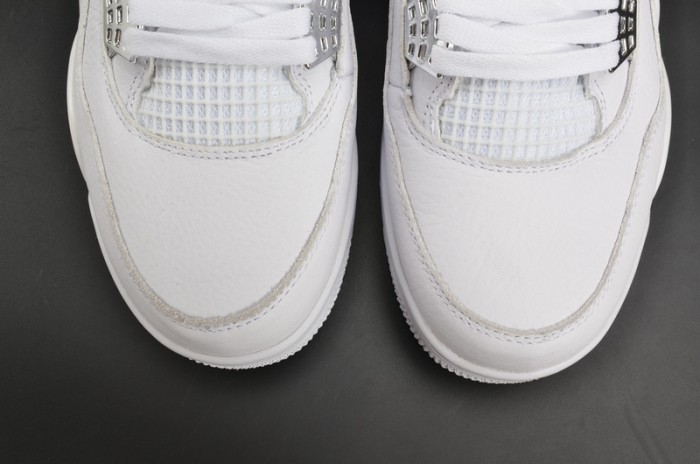 Air Jordan 4 Retro “Pure Money”  white mens 308497-100