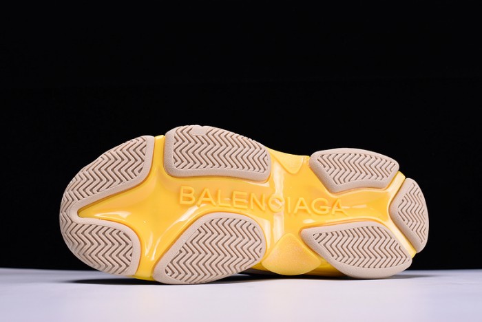 BL 17FW TRIPLE S“CREAM”  Washed Show Snea Grey  MENS 483513W06E