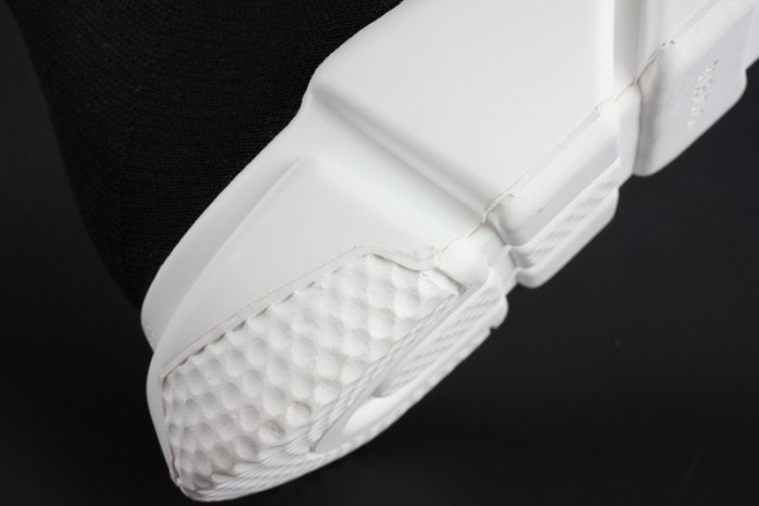 BL Stretch Mesh High Top Sneaker Black White