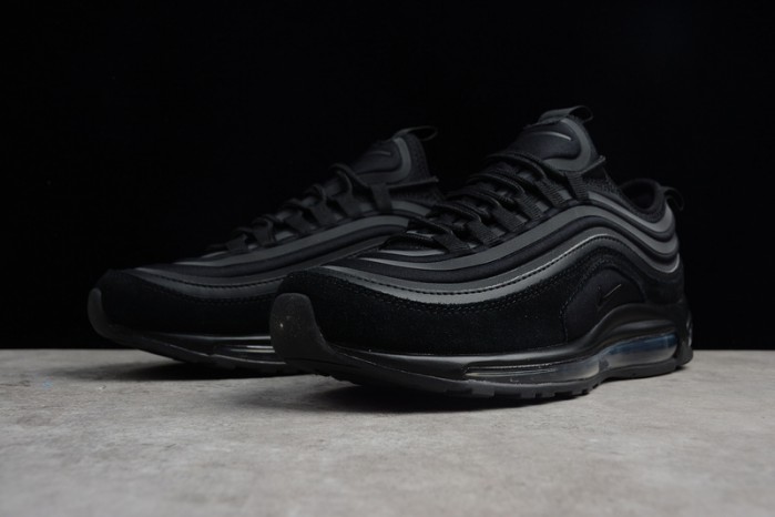 nike  MAX 97 UL 17 SE ULTRA TRIPLE BLACK SOCK-LIKE 924452-001