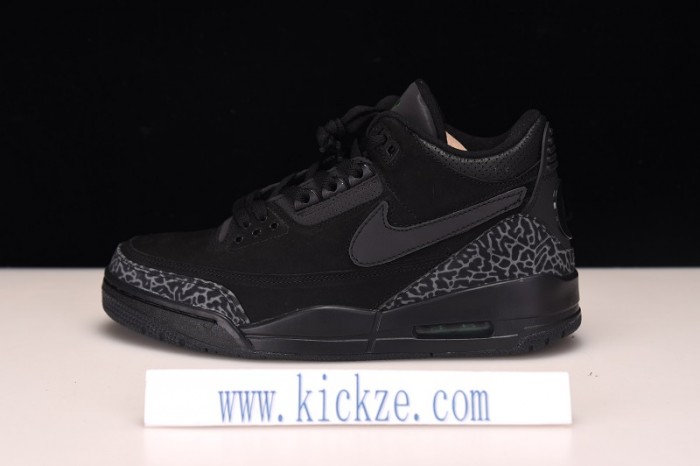 Air Jordan 3  retro  black/dark -grey  AJ3-902027