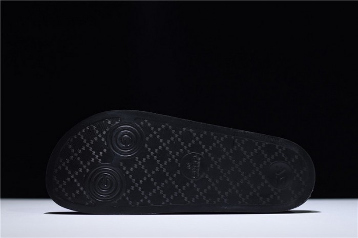 GC Leather SLIDE SANDAL with FLOWER  0400088498707