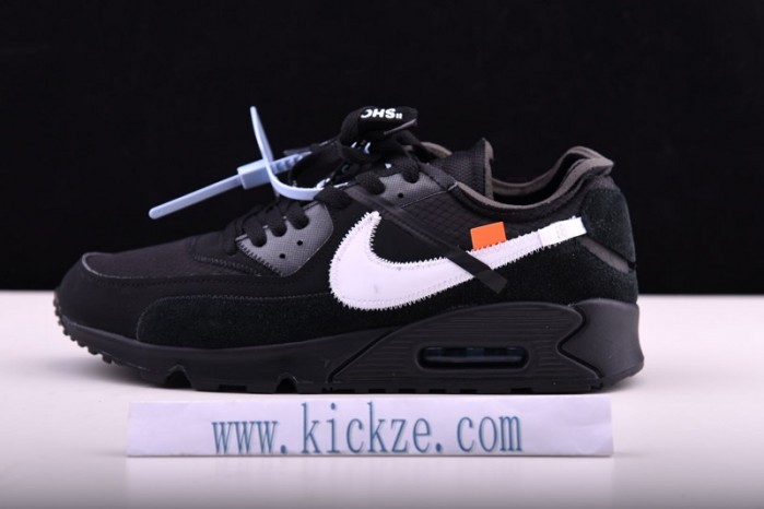 OF Nike Air Max 90 Black Cone White AA7293-001