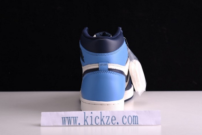 Air Jordan 1 Obsidian University Blue 555088-140