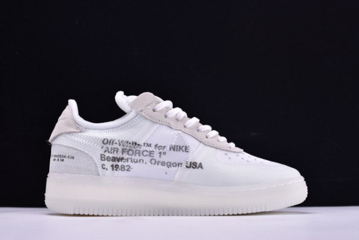 NIKE AIR FORCE 1 LOF OF All White AO4606-100